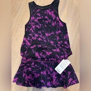 Lululemon tie dye tennis outfit